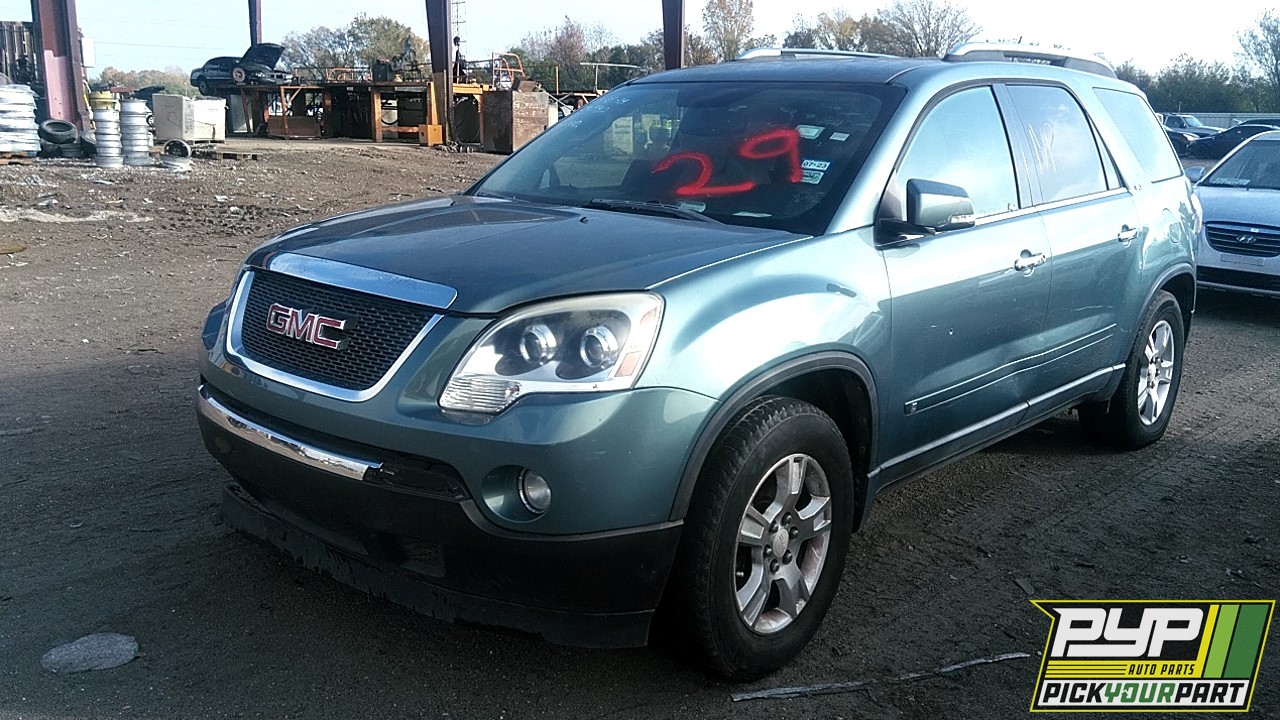 2009 GMC ACADIA partes disponibles