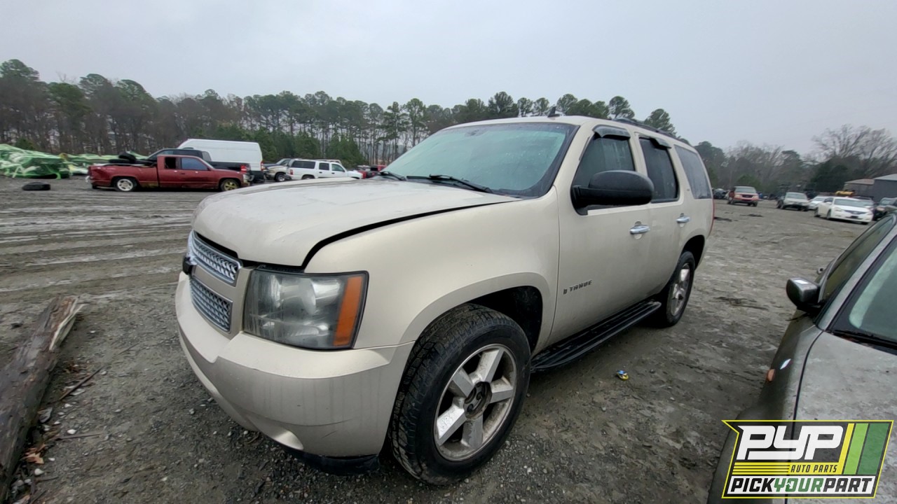 2007 CHEVROLET TAHOE partes disponibles