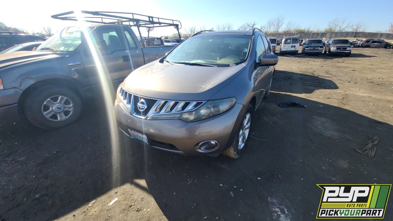 2009 NISSAN MURANO available for parts