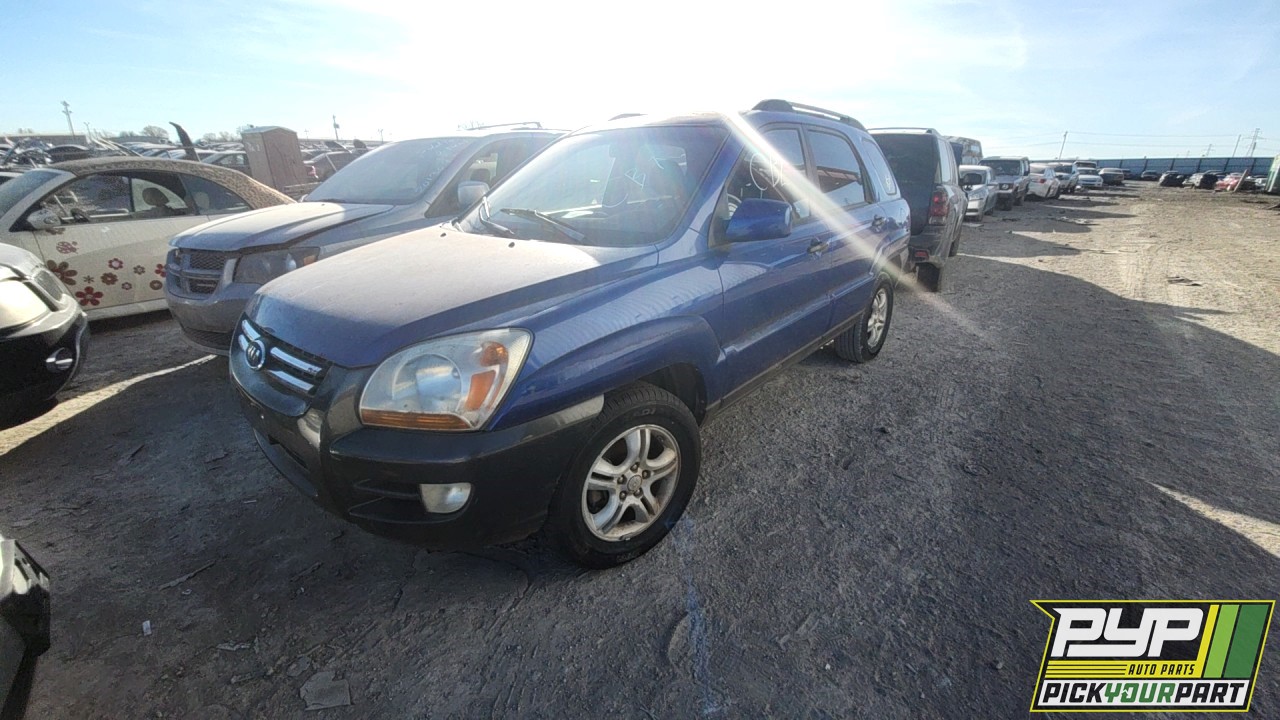 2006 KIA SPORTAGE partes disponibles
