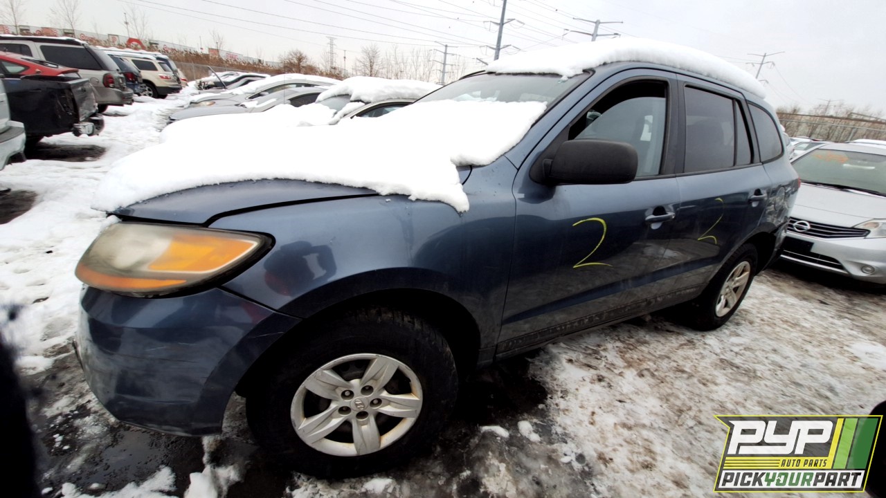 2009 HYUNDAI SANTA FE partes disponibles
