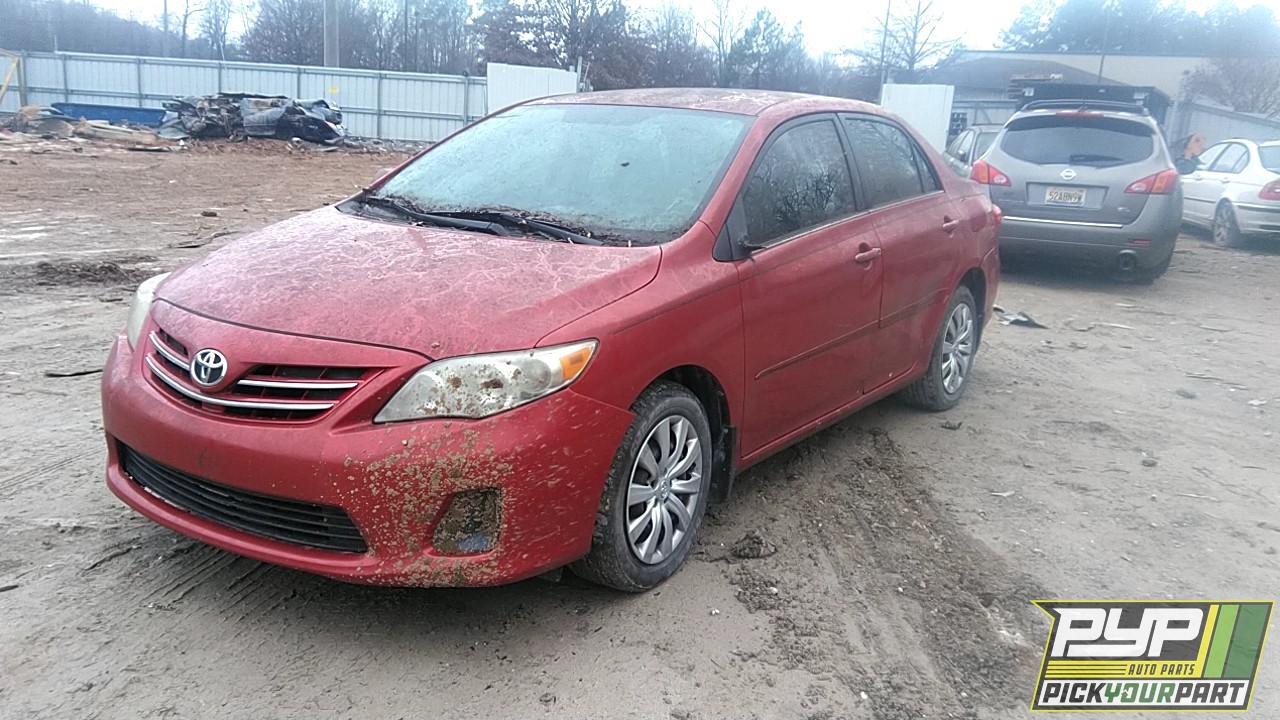 2013 TOYOTA COROLLA available for parts