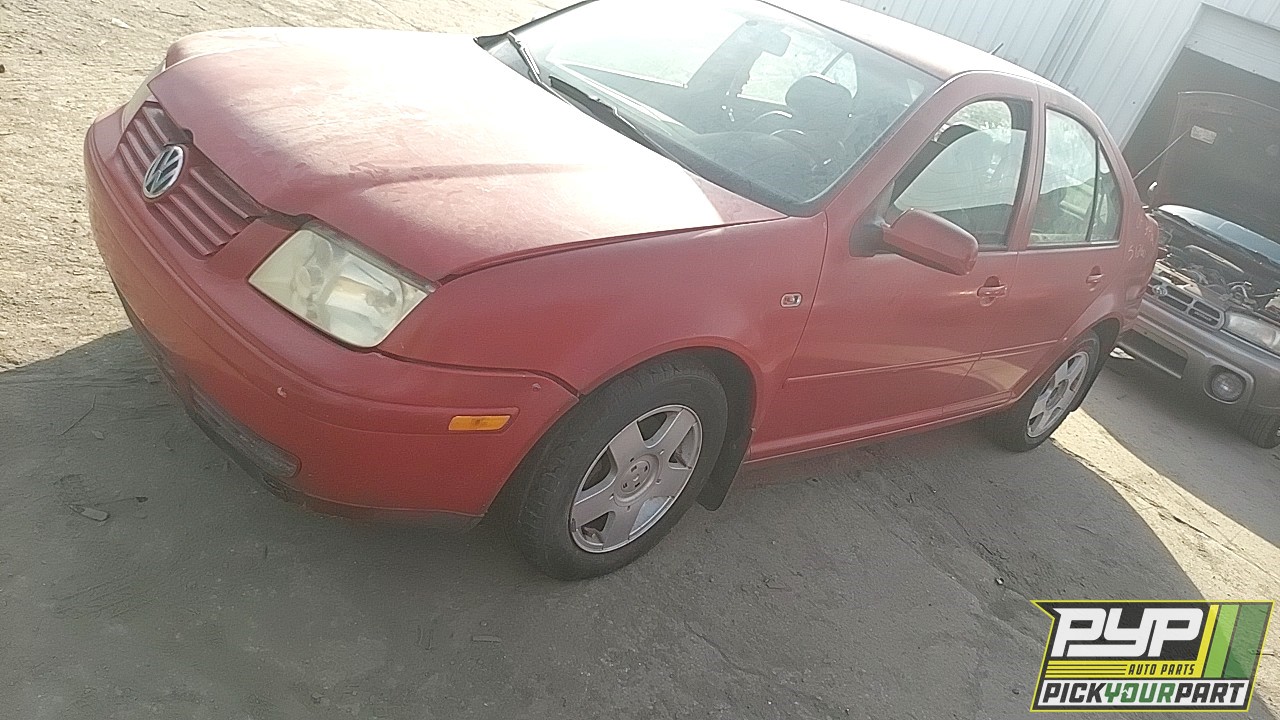 2001 VOLKSWAGEN JETTA partes disponibles
