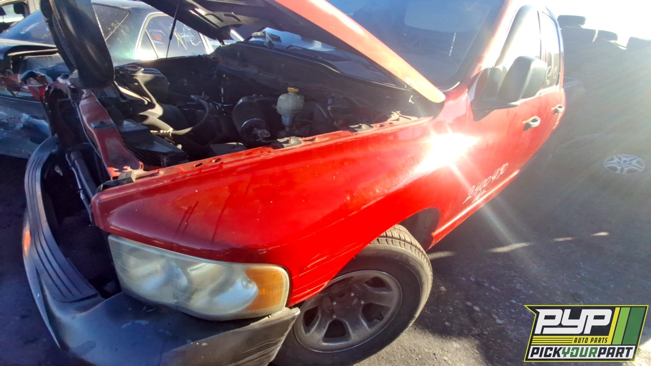 2002 DODGE RAM 1500 available for parts
