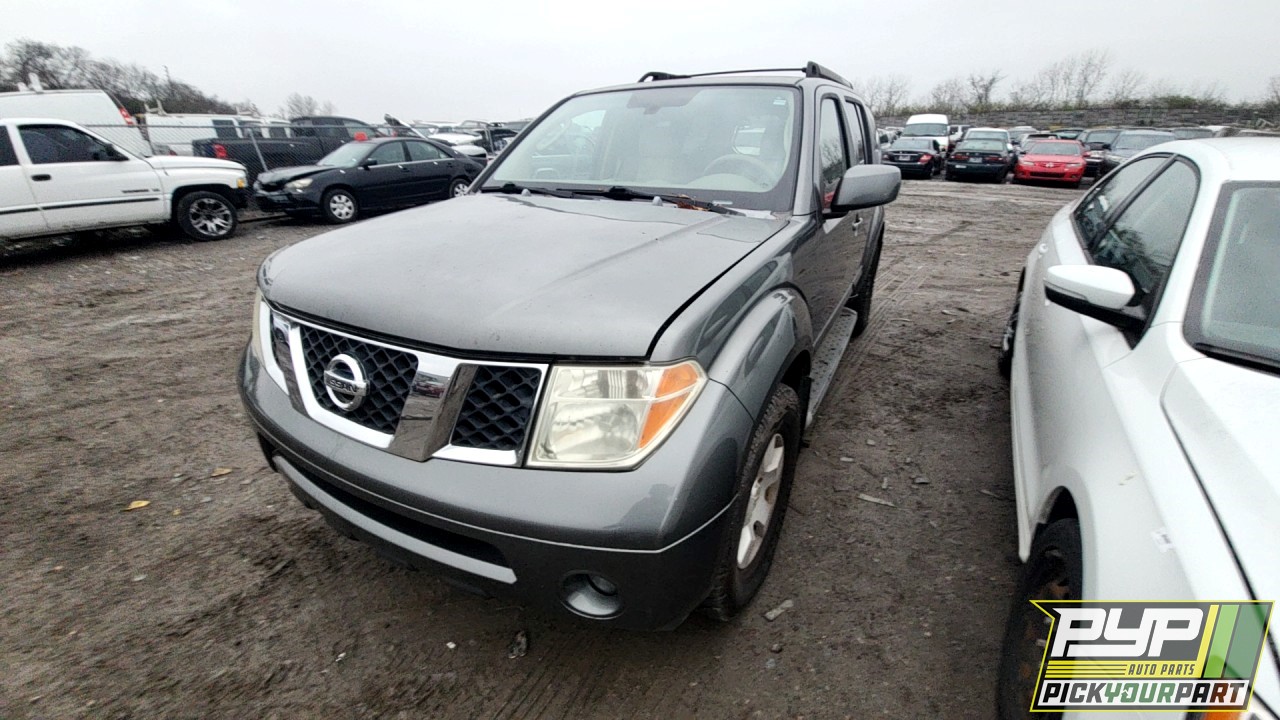 2007 NISSAN PATHFINDER partes disponibles