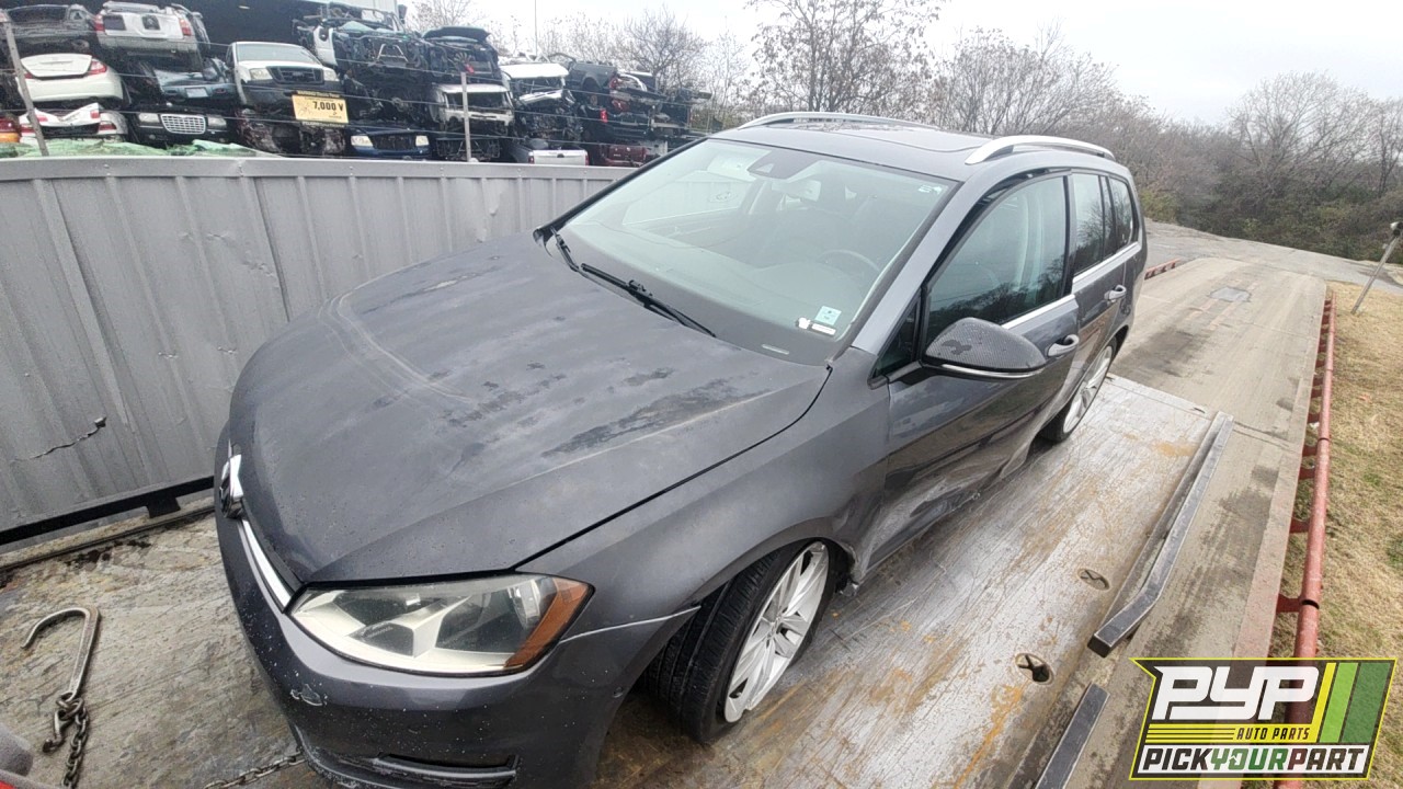 2016 VOLKSWAGEN GOLF SPORTWAGEN partes disponibles