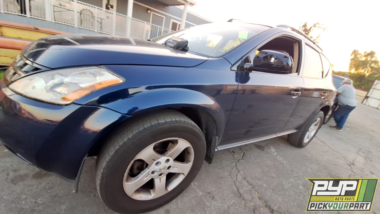 2004 NISSAN MURANO available for parts