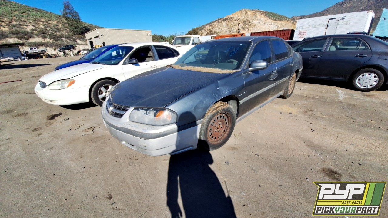 2005 CHEVROLET IMPALA partes disponibles