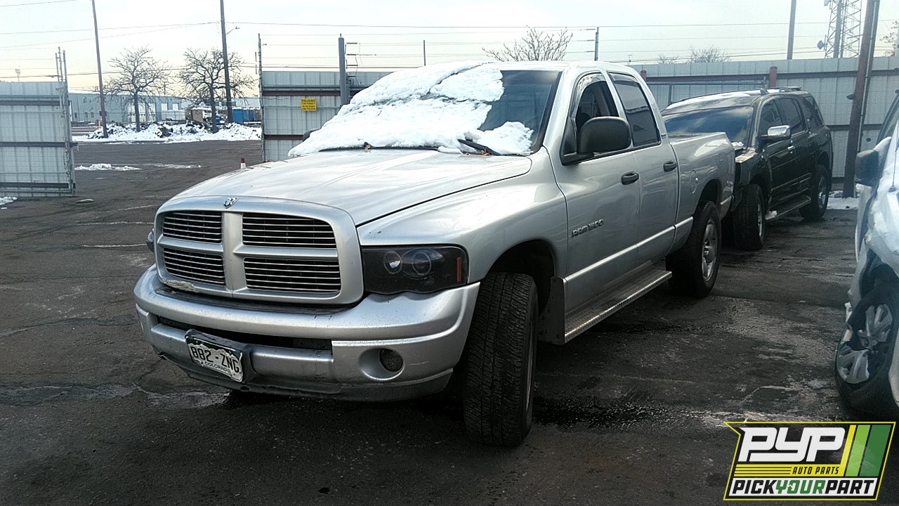 2002 DODGE RAM 1500 available for parts