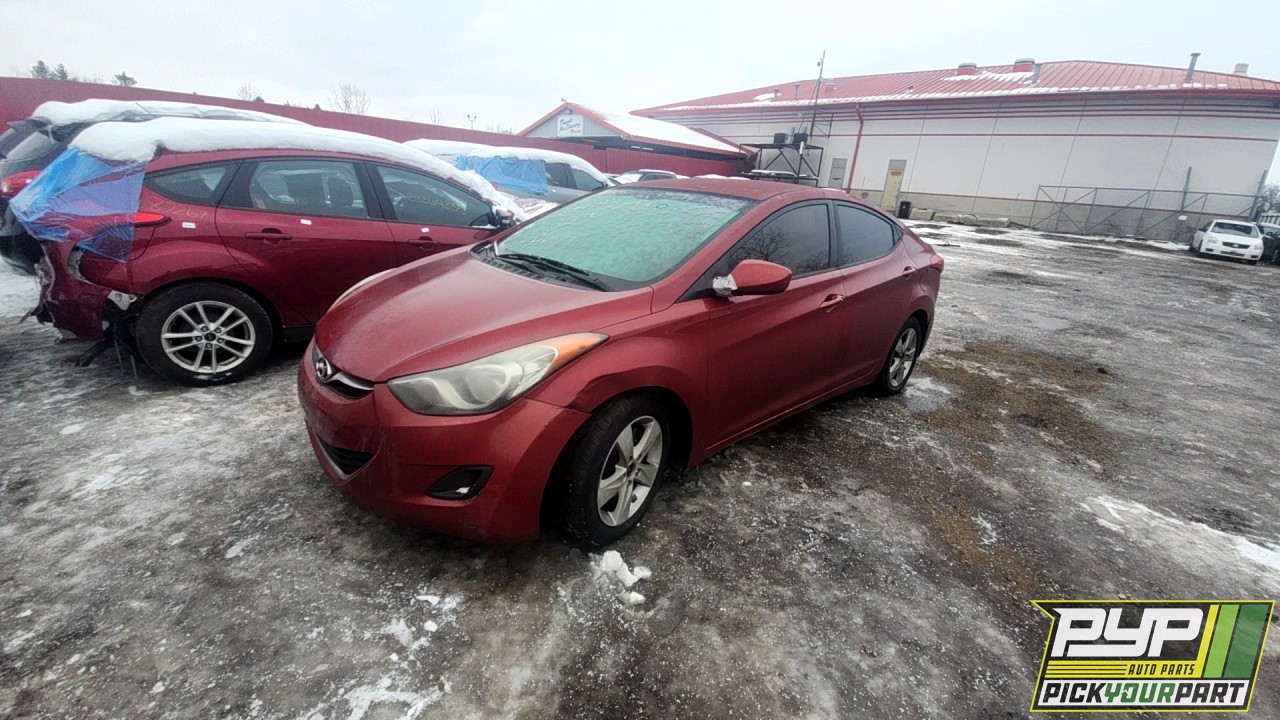 2011 HYUNDAI ELANTRA partes disponibles
