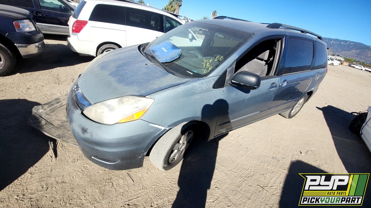 2006 TOYOTA SIENNA partes disponibles