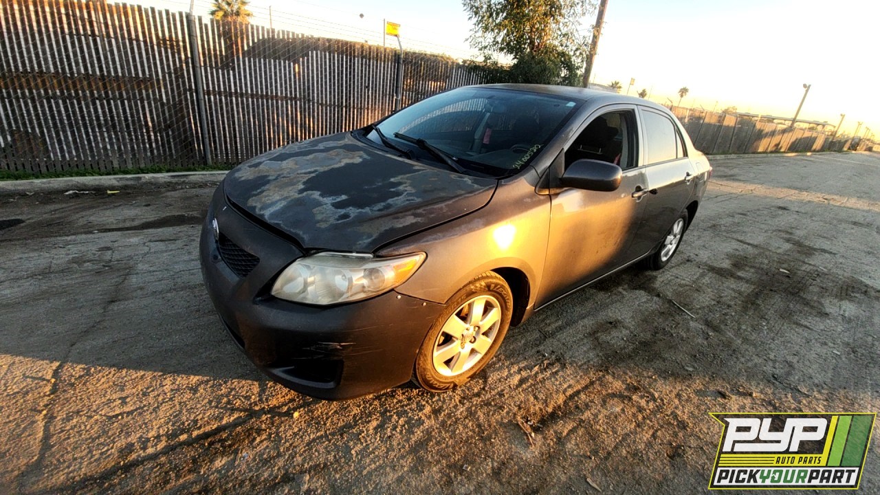 2009 TOYOTA COROLLA partes disponibles
