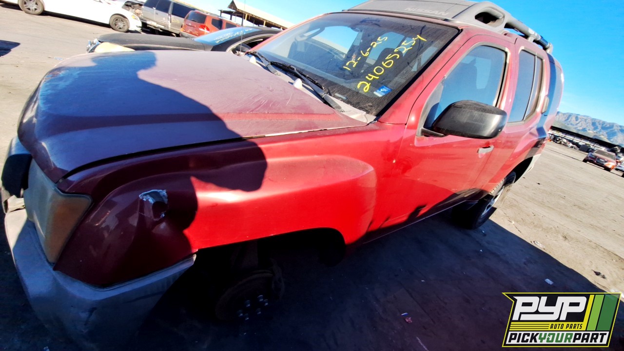 2006 NISSAN XTERRA partes disponibles