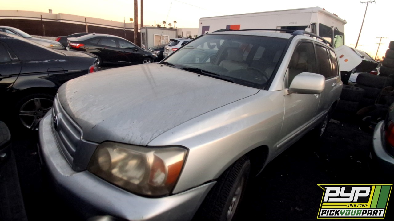 2004 TOYOTA HIGHLANDER available for parts