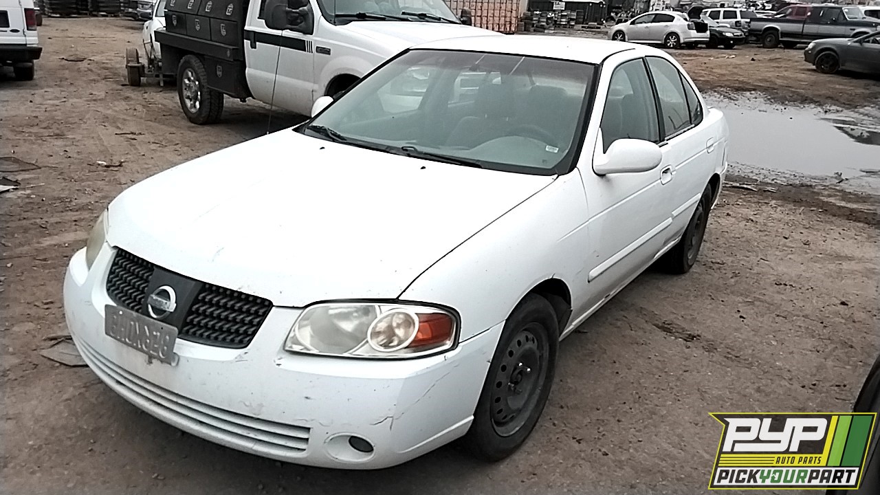2004 NISSAN SENTRA partes disponibles