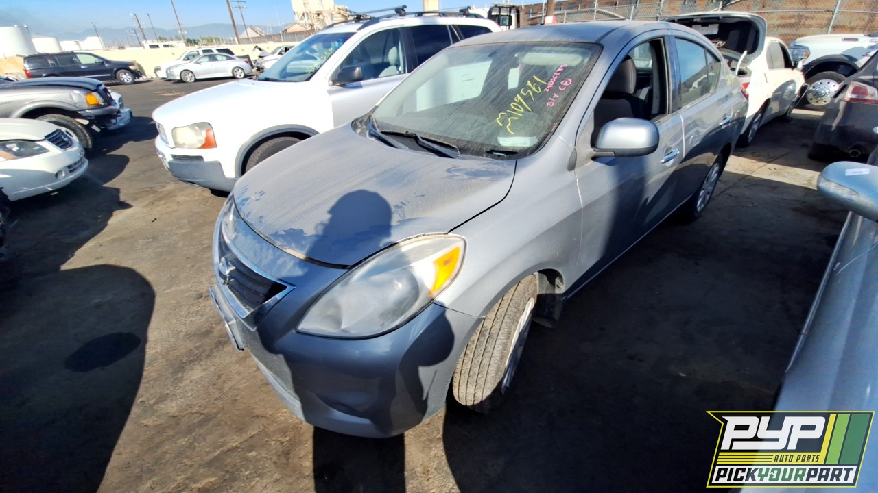 2014 NISSAN VERSA partes disponibles