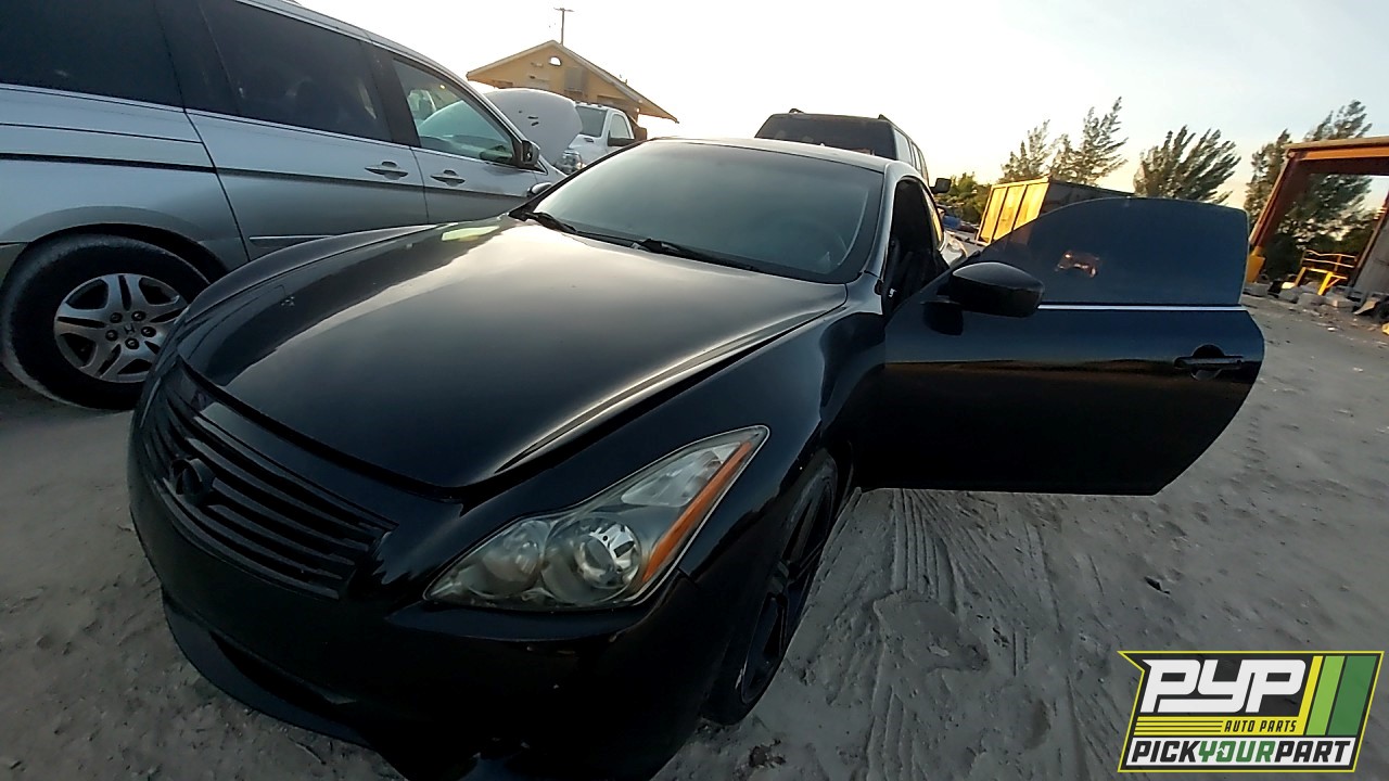 2011 INFINITI G37 available for parts
