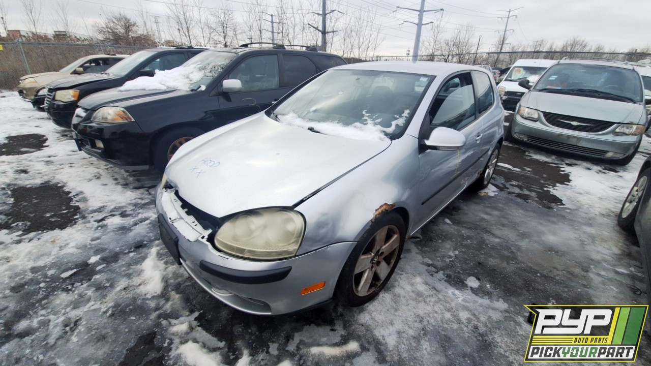 2007 VOLKSWAGEN RABBIT available for parts