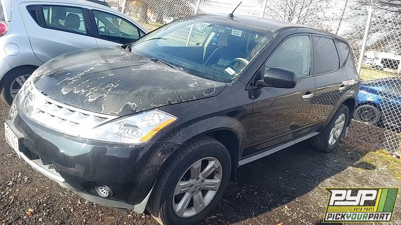 2007 NISSAN MURANO partes disponibles