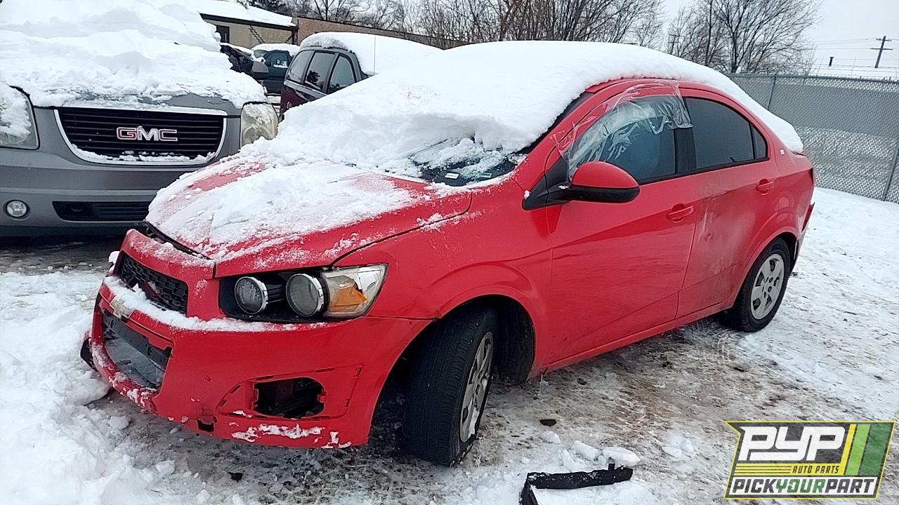 2015 CHEVROLET SONIC available for parts