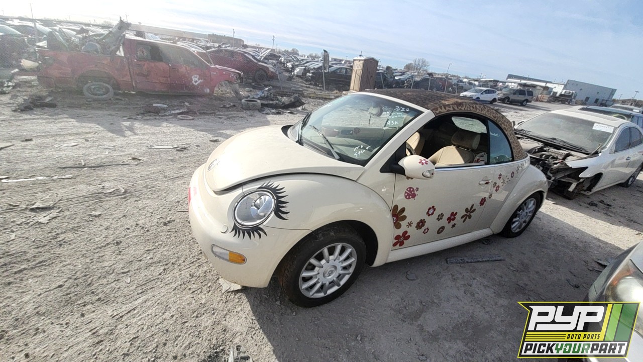 2004 VOLKSWAGEN BEETLE partes disponibles