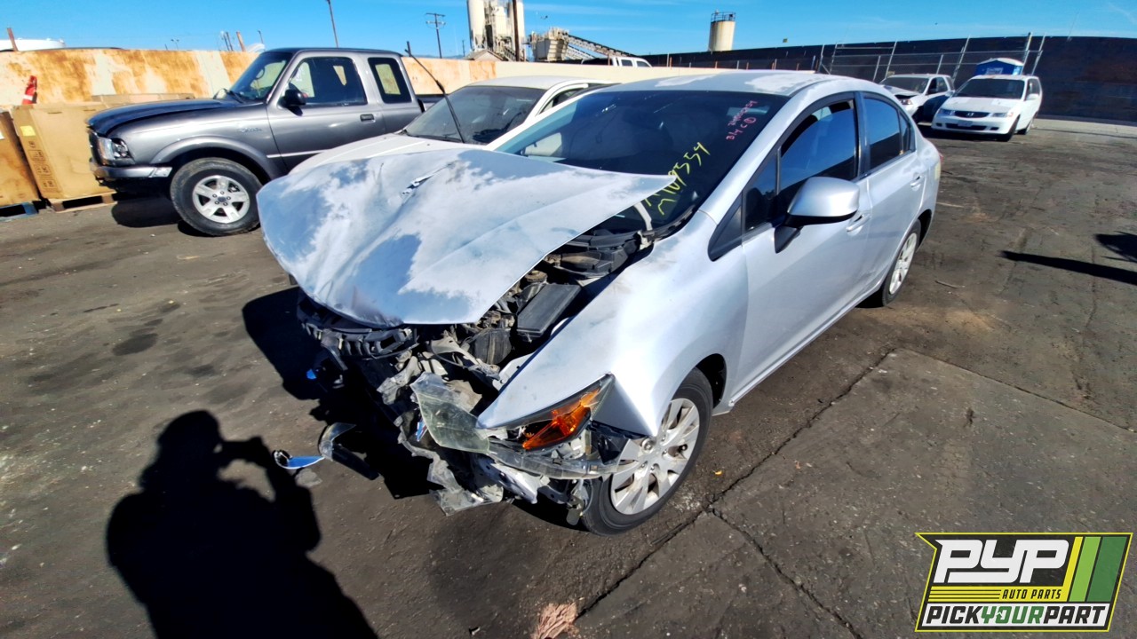 2012 HONDA CIVIC partes disponibles