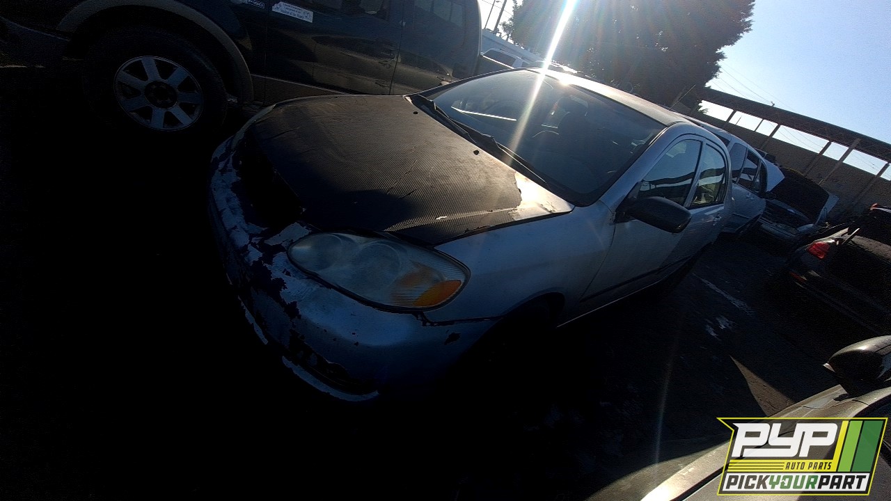 2006 TOYOTA COROLLA partes disponibles