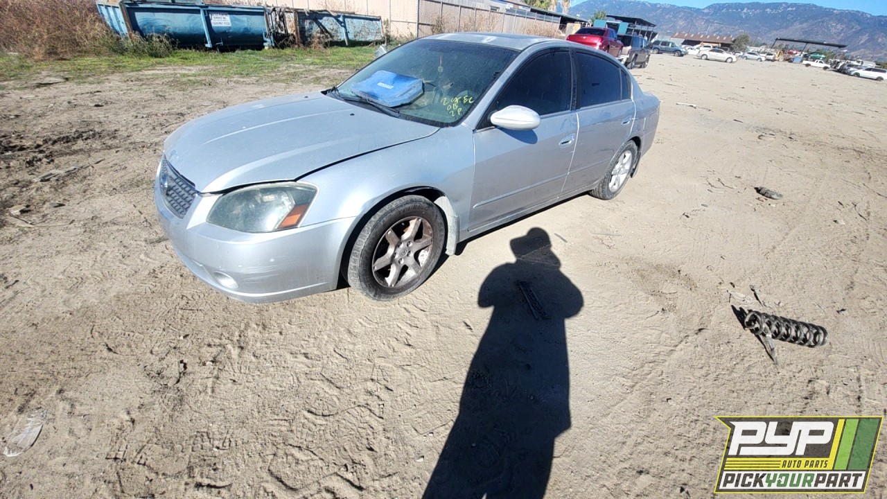 2006 NISSAN ALTIMA partes disponibles