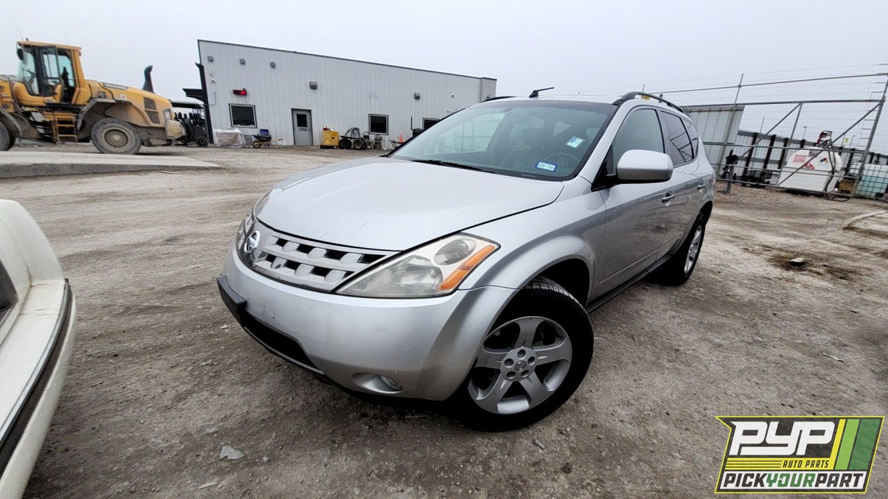 2005 NISSAN MURANO partes disponibles