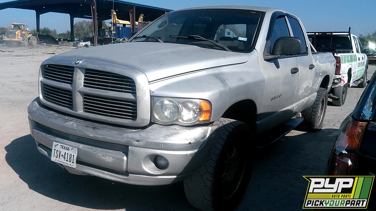 2002 DODGE RAM 1500 available for parts