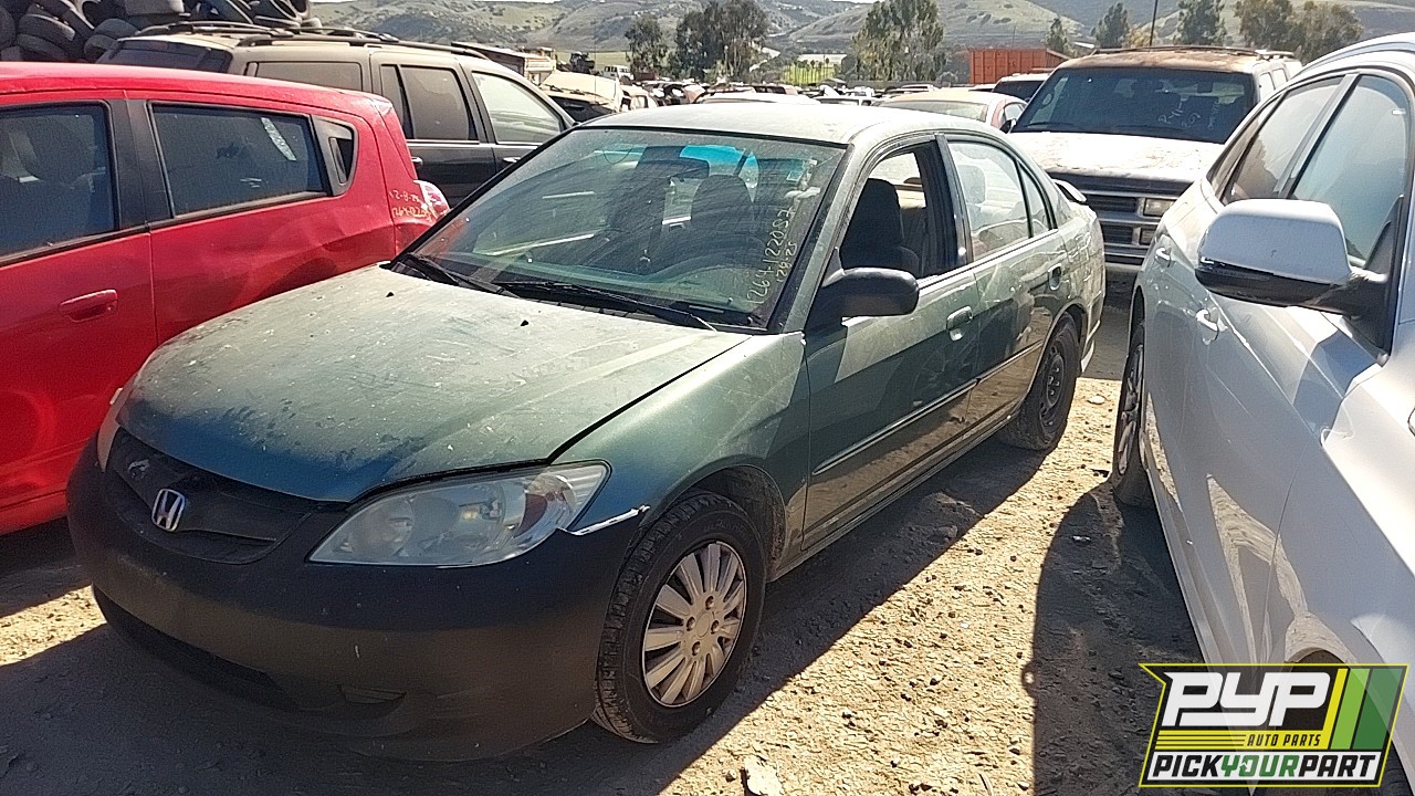 2004 HONDA CIVIC available for parts