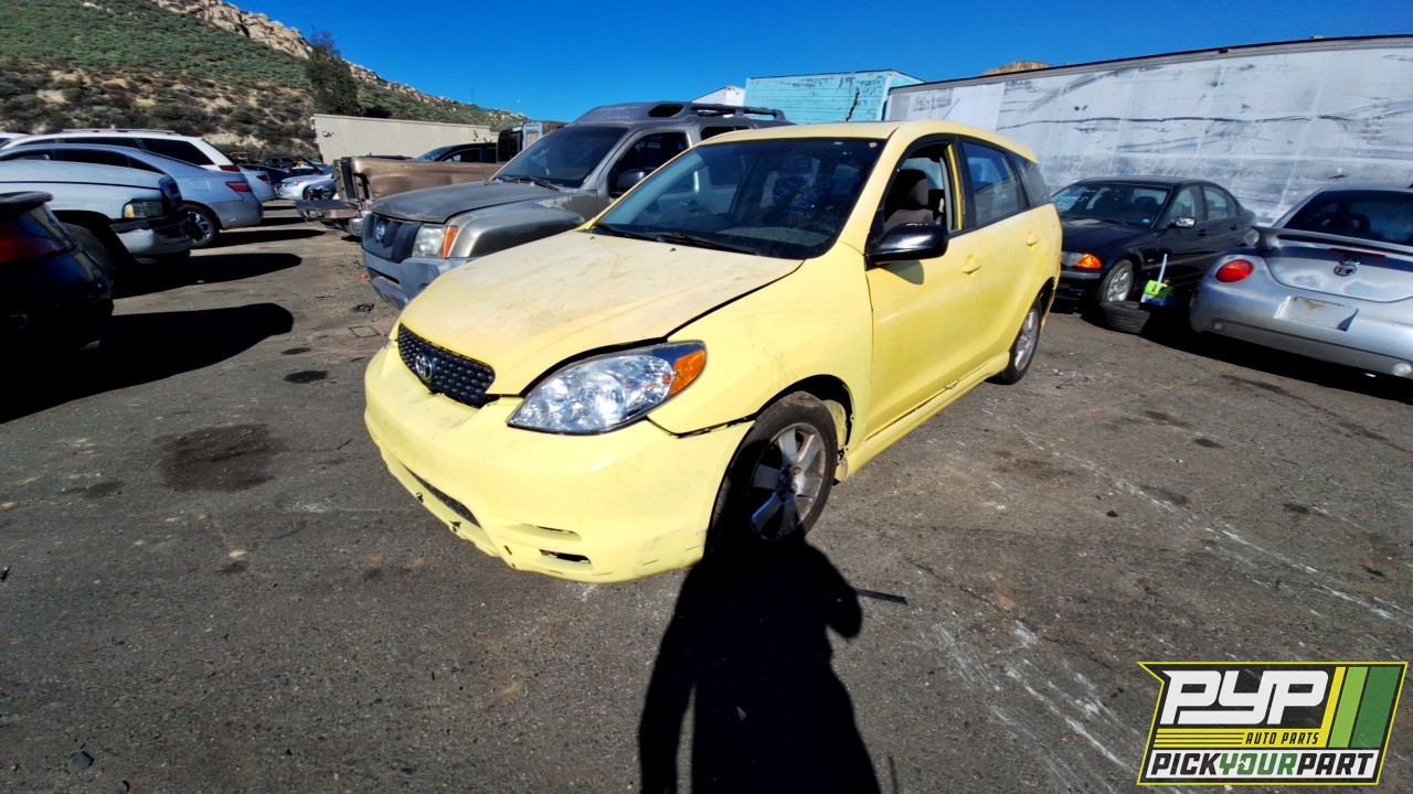 2004 TOYOTA MATRIX partes disponibles
