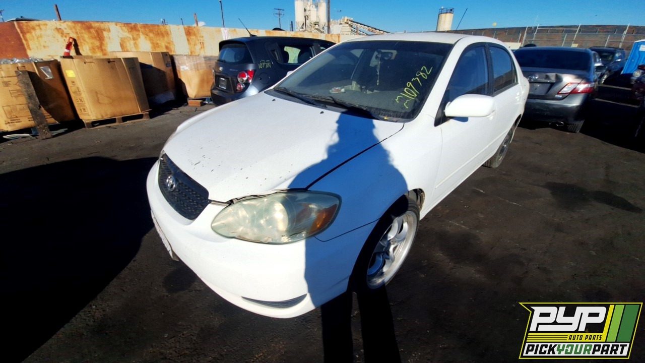 2005 TOYOTA COROLLA partes disponibles
