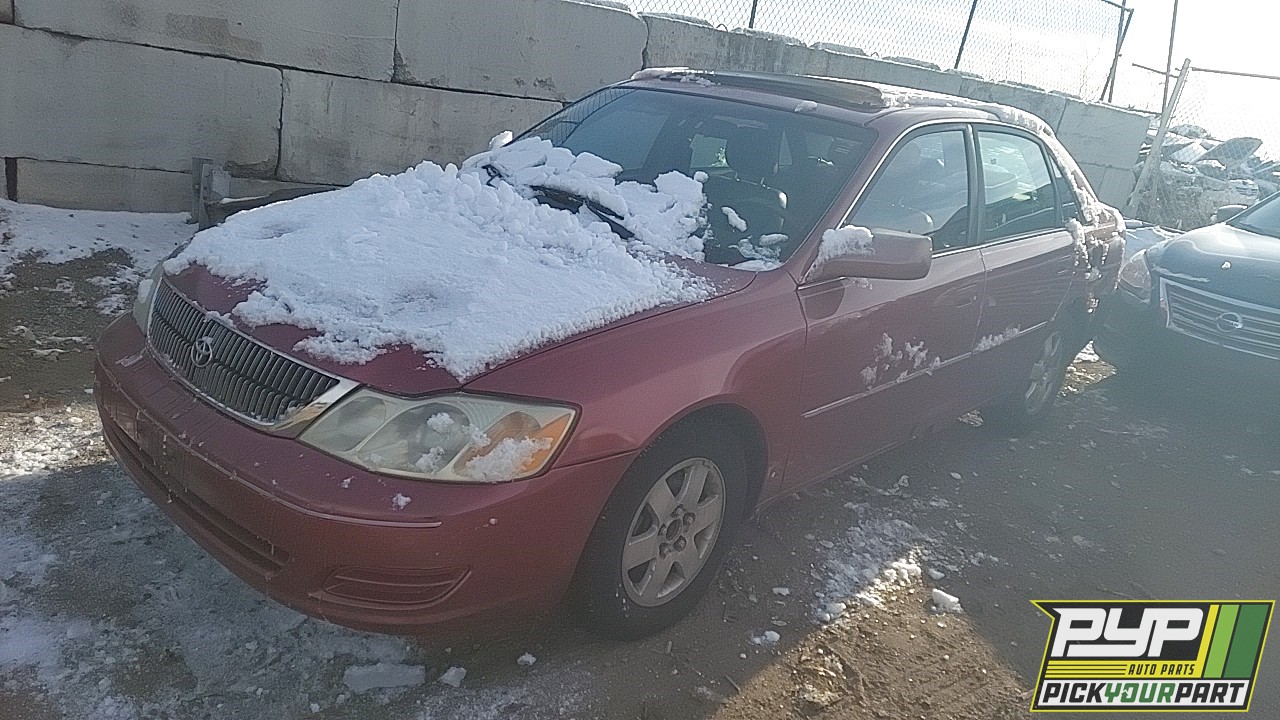 2000 TOYOTA AVALON partes disponibles