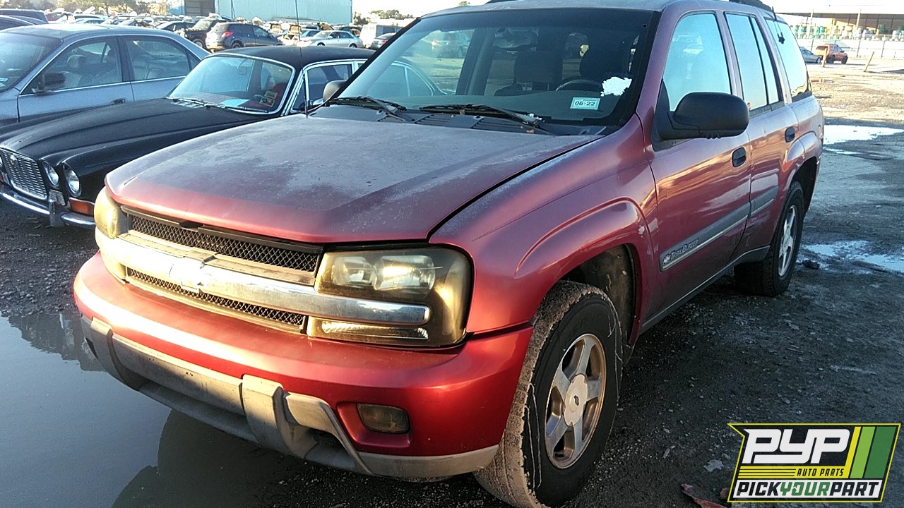 2002 CHEVROLET TRAILBLAZER available for parts