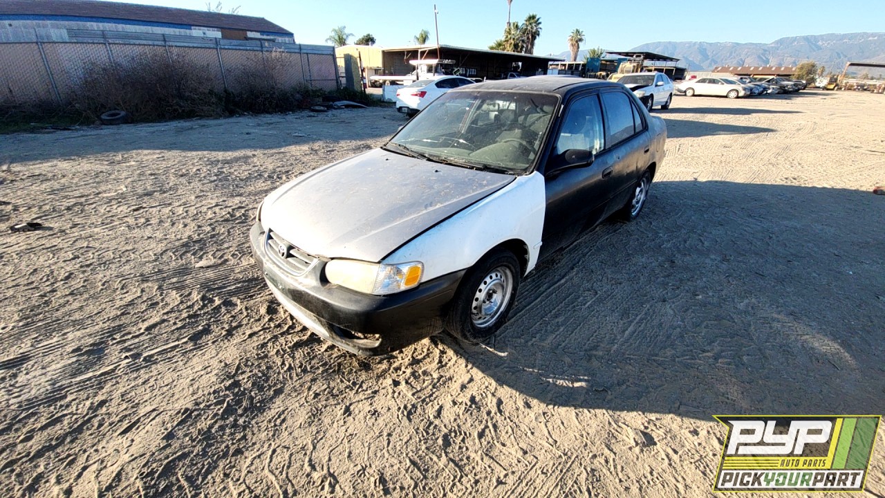 2002 TOYOTA COROLLA partes disponibles