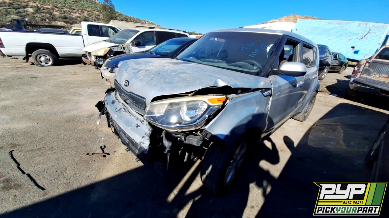 2016 KIA SOUL partes disponibles