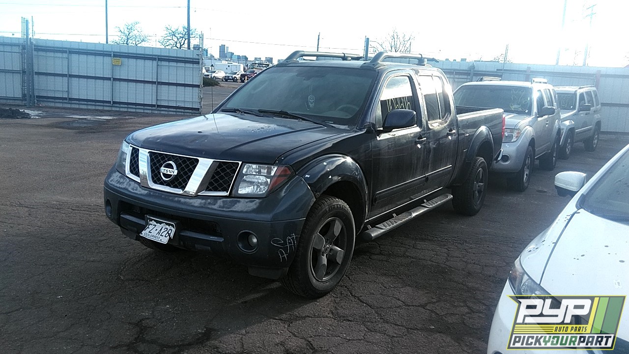 2008 NISSAN FRONTIER partes disponibles