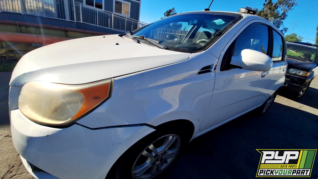 2010 CHEVROLET AVEO5 partes disponibles