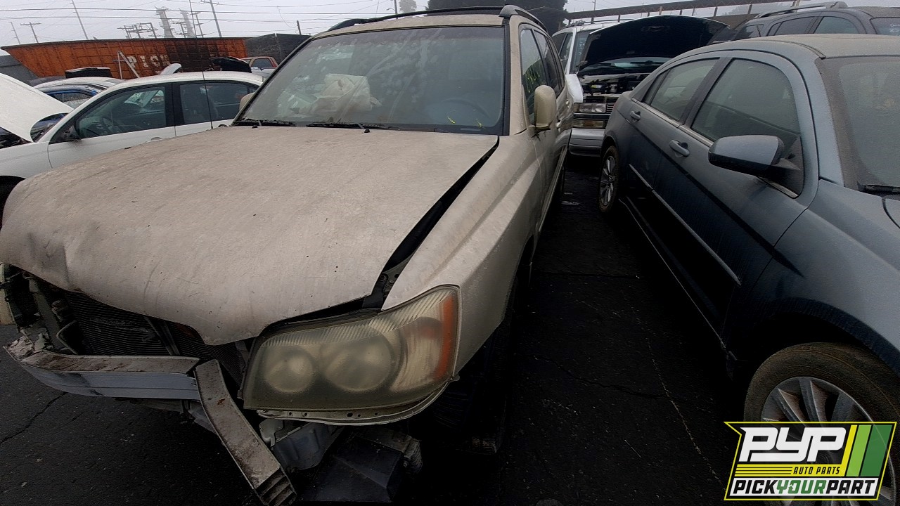 2001 TOYOTA HIGHLANDER partes disponibles