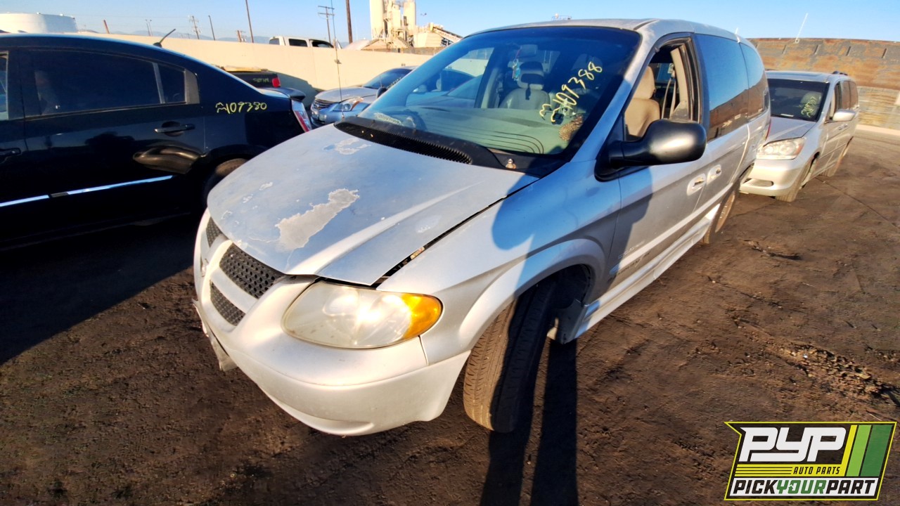 2001 DODGE GRAND CARAVAN partes disponibles