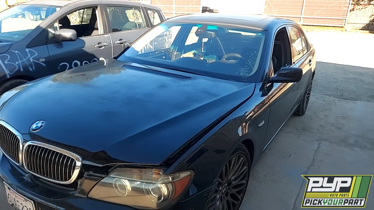 2008 BMW 750I available for parts