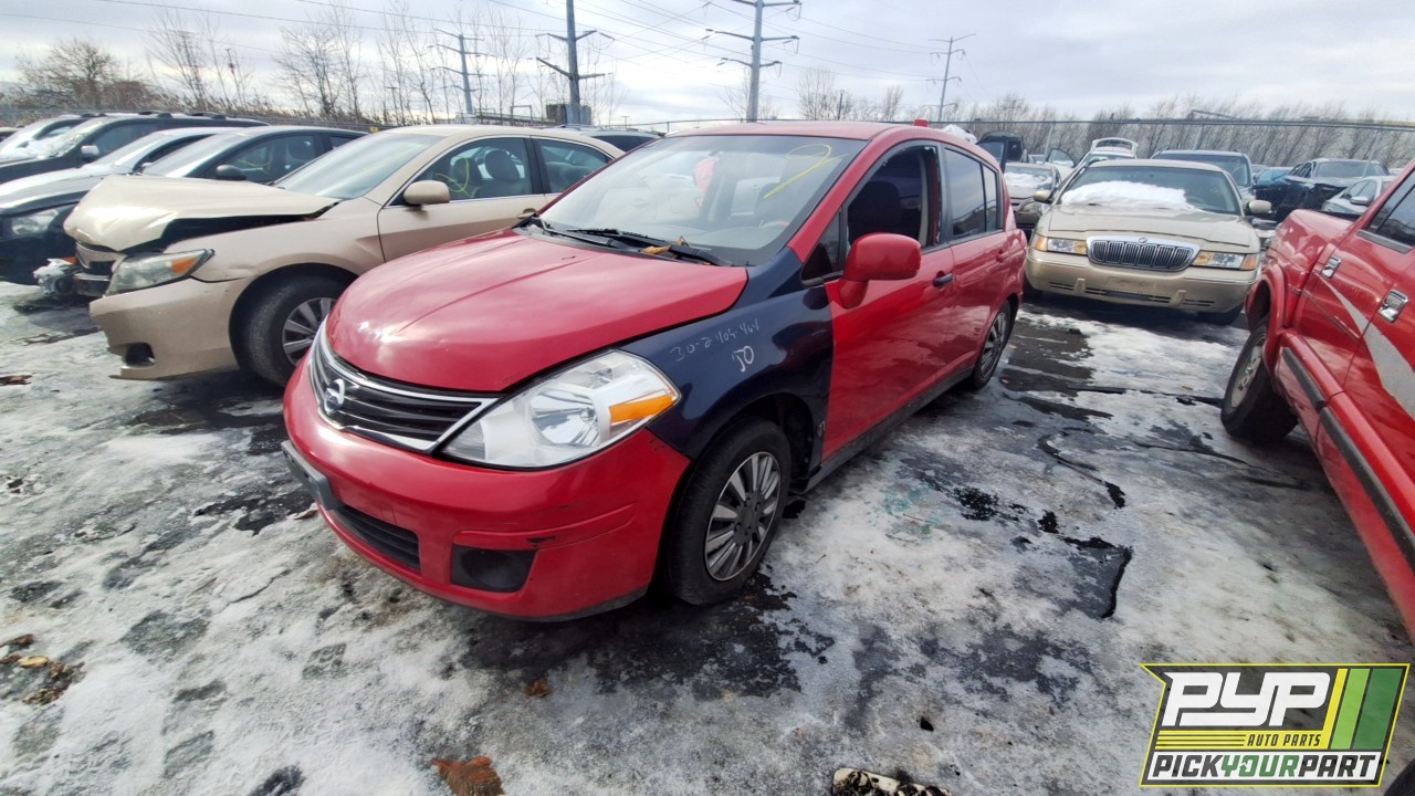 2012 NISSAN VERSA partes disponibles