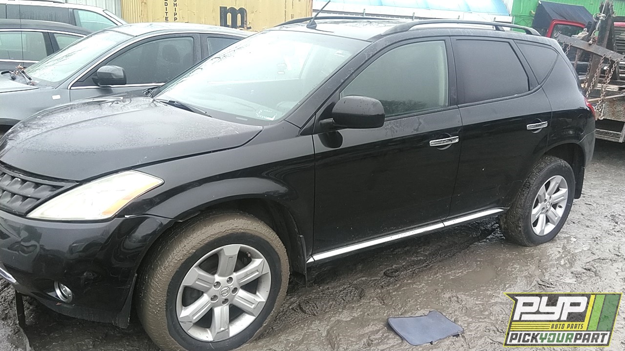 2007 NISSAN MURANO partes disponibles