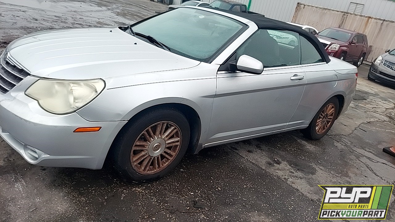 2009 CHRYSLER SEBRING partes disponibles