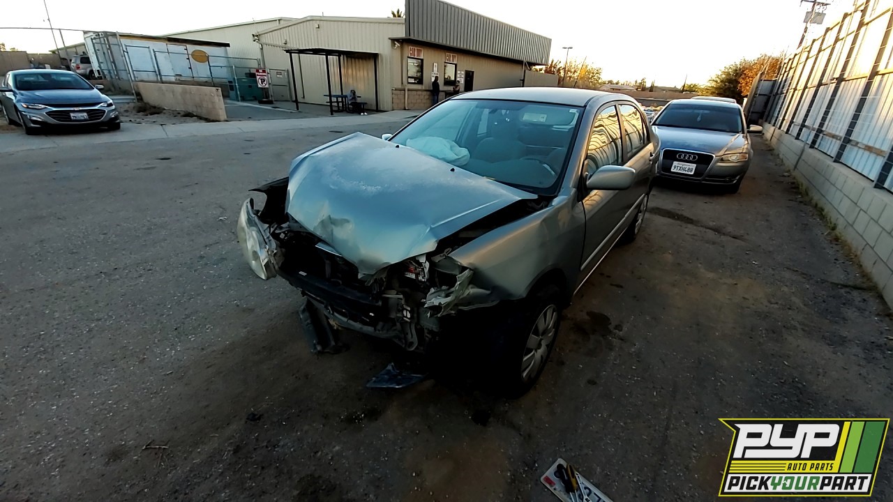 2003 TOYOTA COROLLA available for parts