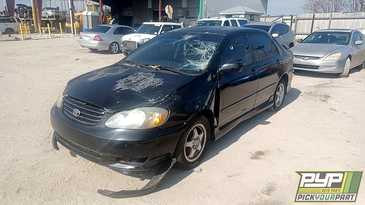 2003 TOYOTA COROLLA partes disponibles