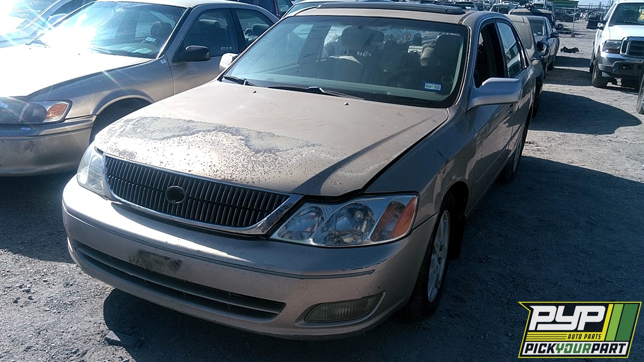 2002 TOYOTA AVALON partes disponibles