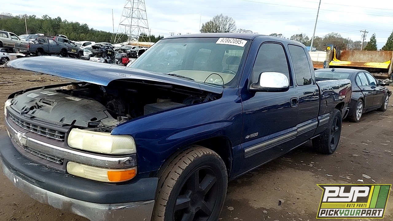 2000 CHEVROLET SILVERADO 1500 partes disponibles