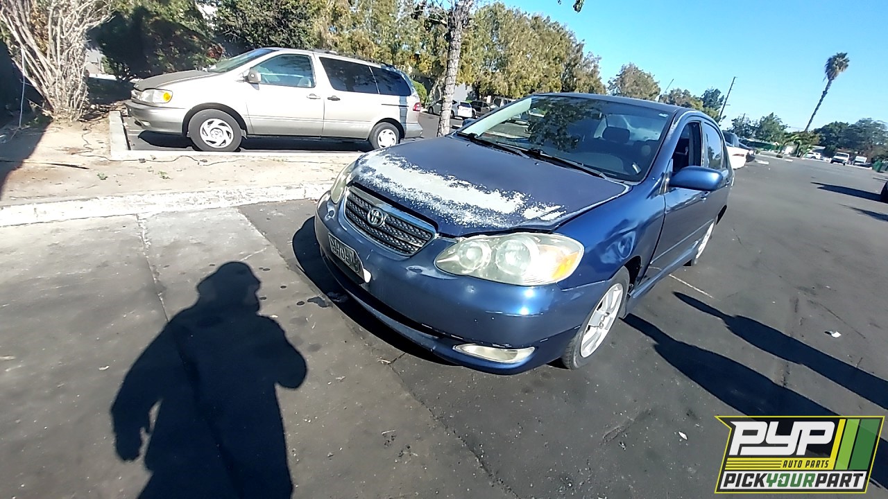 2007 TOYOTA COROLLA available for parts